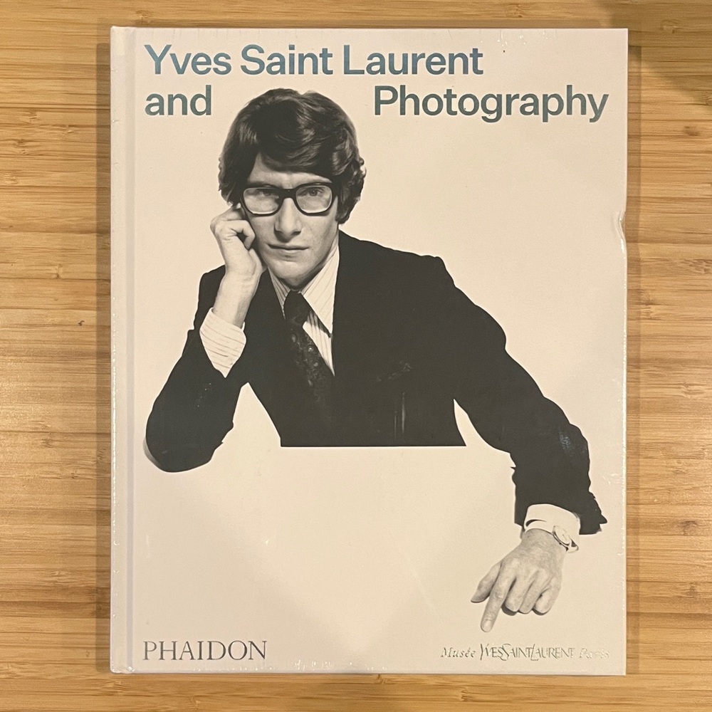 Yves Saint Laurent Photography coffee table book NWT
